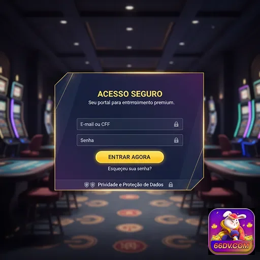 Ilustração de Experimente os Melhores Jogos de Slots e Live Gaming na 66dv