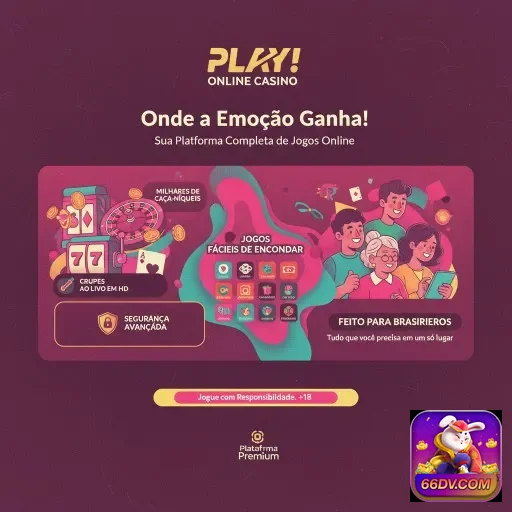Ilustração de Experimente os Melhores Jogos de Slots e Live Gaming na 66dv